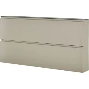 Wohnwert Hängeschuhschrank  Nicolo ¦ beige ¦ Maße (cm): B: 160 H: 81 T: 22.0
