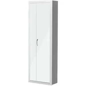 Wohnwert Mehrzweckschrank  Intro ¦ weiß ¦ Maße (cm): B: 66 H: 195 T: 33.0