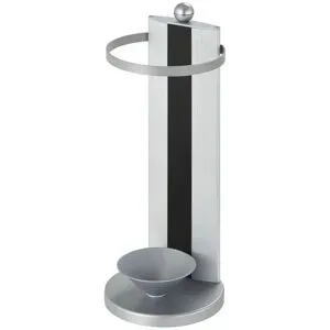 Höffner Schirmständer  Juno ¦ schwarz ¦ Metall ¦ Maße (cm): B: 26 H: 62 T: 26.0