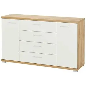 uno Kommode  Keva ¦ weiß ¦ Maße (cm): B: 149 H: 86 T: 42.0