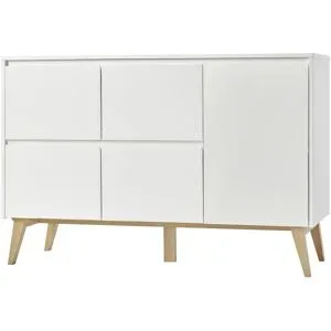 pinio Kommode  Swing ¦ weiß ¦ Maße (cm): B: 148,9 H: 92,2 T: 52.5