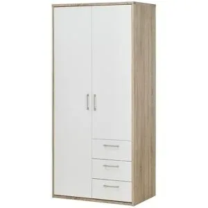 Höffner Kleiderschrank  Arne ¦ holzfarben ¦ Maße (cm): B: 98 H: 211 T: 60.0