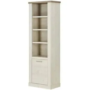 Höffner Regal  Viareggio ¦ weiß ¦ Maße (cm): B: 71,2 H: 212 T: 41.3