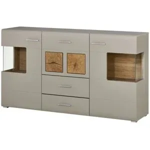 Höffner Sideboard  Cortina ¦ grau ¦ Maße (cm): B: 170 H: 94 T: 42.0