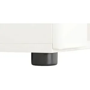 Höffner Vitrine  Tango ¦ weiß ¦ Maße (cm): B: 59 H: 199 T: 36.0