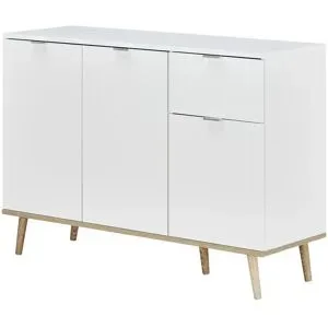 Höffner Kommode  Gallese ¦ weiß ¦ Maße (cm): B: 120 H: 85 T: 40.0