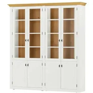 maison bleue Vitrine  Petit Chalet ¦ holzfarben ¦ Maße (cm): B: 208 H: 226 T: