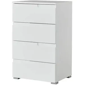 Höffner Kommode  Palermo ¦ weiß ¦ Maße (cm): B: 50 H: 80 T: 40.0