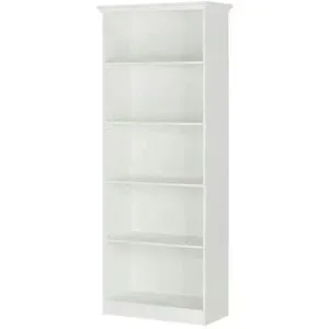 Höffner Regal  Laurito ¦ weiß ¦ Maße (cm): B: 80 H: 200 T: 38.0