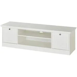 Höffner TV-Lowboard  Laurito ¦ weiß ¦ Maße (cm): B: 160 H: 48 T: 45.0