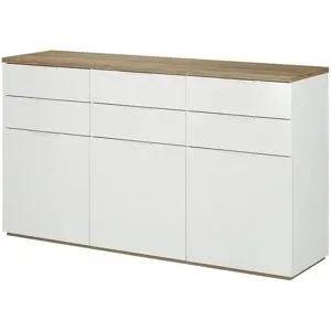 Höffner Kommode  Siena ¦ weiß ¦ Maße (cm): B: 179,2 H: 102,3 T: 50.0