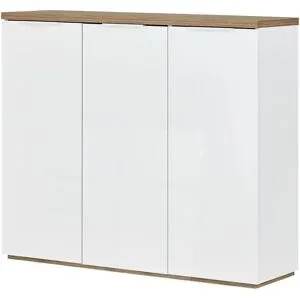 Höffner Kommode  Siena ¦ weiß ¦ Maße (cm): B: 120 H: 102,3 T: 35.0