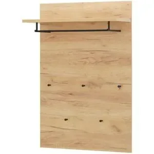 uno Garderobenpaneel  Padua ¦ holzfarben ¦ Spanplatte ¦ Maße (cm): B: 75 H: 110