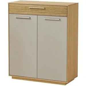 Höffner Schuhschrank  Longo ¦ beige ¦ Maße (cm): B: 86 H: 103 T: 37.0