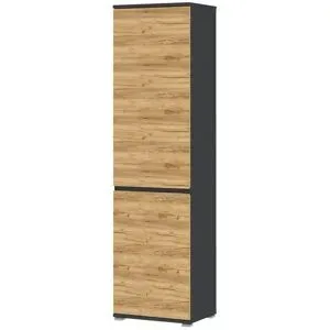 uno Garderobenschrank  Lennox ¦ holzfarben ¦ Maße (cm): B: 54 H: 200 T: 40.0