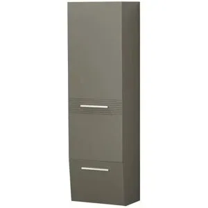 Wohnwert Hängeschrank  Helen ¦ grau ¦ Maße (cm): B: 52 H: 176 T: 36.0