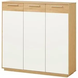 Höffner Sideboard  Longo ¦ holzfarben ¦ Maße (cm): B: 127 H: 124 T: 37.0