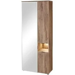 uno Garderobenschrank  Elina ¦ holzfarben ¦ Maße (cm): B: 82 H: 204 T: 38.0