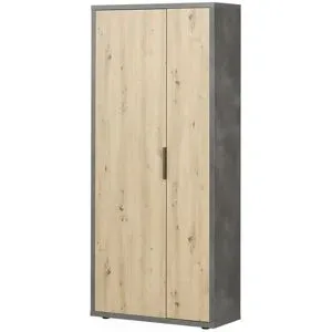 Höffner Garderobenschrank  Volano ¦ holzfarben ¦ Maße (cm): B: 85 H: 192 T: 35.5