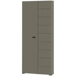 Höffner Mehrzweckschrank  Capri ¦ grau ¦ Maße (cm): B: 84 H: 191 T: 18.0