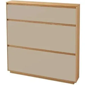Höffner Schuhschrank  Tiba ¦ creme ¦ Maße (cm): B: 121 H: 124 T: 21.0