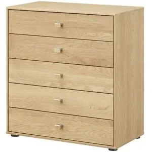 Woodford Kommode teilmassiv Kiruna ¦ holzfarben ¦ Maße (cm): B: 80 H: 86 T: 43.0