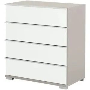 Höffner Schubkastenkommode  Beda ¦ weiß ¦ Maße (cm): B: 75 H: 82 T: 42.0