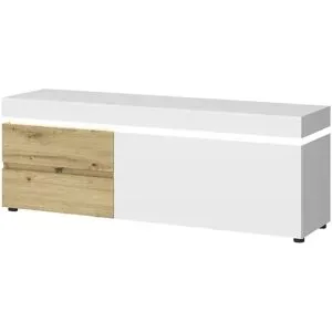 Höffner Lowboard  Luci ¦ weiß ¦ Maße (cm): B: 151 H: 57 T: 48.0