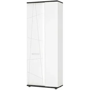 Höffner Staurauelement  Venedig ¦ weiß ¦ Maße (cm): B: 76 H: 200 T: 40.0