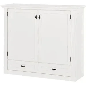 maison bleue TV-Schrank  Petit Chalet ¦ weiß ¦ Maße (cm): B: 136 H: 119 T: 44.0