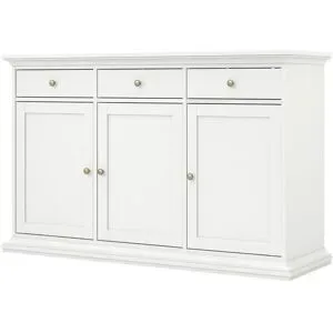 Höffner Buffet-Unterteil  Chester ¦ schwarz ¦ Maße (cm): B: 143,7 H: 91,7 T: 46.1