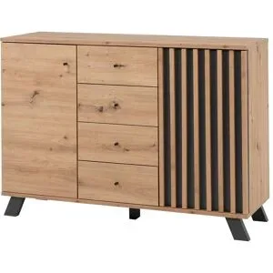 Höffner Sideboard  Harmony ¦ holzfarben ¦ Maße (cm): B: 118 H: 85 T: 40.0