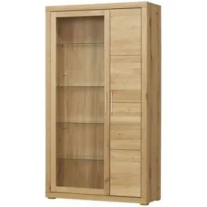 smart Vitrine  Oslo ¦ holzfarben ¦ Maße (cm): B: 105 H: 189 T: 42.0