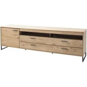 Woodford TV-Element  Oakland ¦ holzfarben ¦ Maße (cm): B: 224 H: 67 T: 50.0
