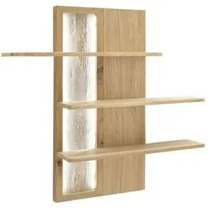 Woodford Wandregal  Astoria ¦ holzfarben ¦ Maße (cm): B: 121 H: 115 T: 26.0