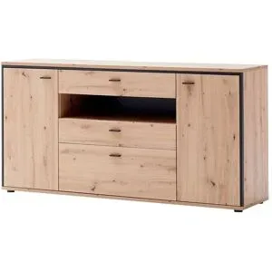 uno Sideboard  Argon ¦ holzfarben ¦ Maße (cm): B: 183 H: 92 T: 45.0