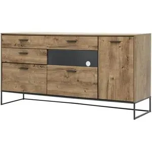 uno Sideboard  New York ¦ holzfarben ¦ Maße (cm): B: 175 H: 91 T: 48.0