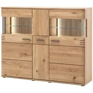 Woodford Highboard  Monta ¦ holzfarben ¦ Maße (cm): B: 150 H: 121 T: 37.0