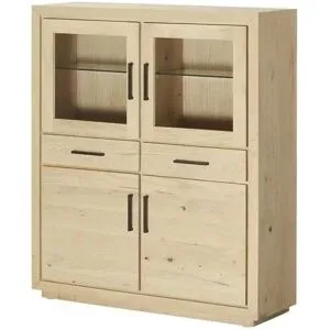 Gray & Jones Highboard  Black Coast One ¦ holzfarben ¦ Maße (cm): B: 130 H: 150
