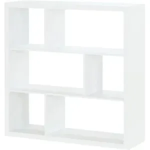 smart Raumteiler mit 6 Fächern  Up2U ¦ weiß ¦ Maße (cm): B: 114,3 H: 114,3 T: