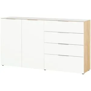 uno Sideboard  Levi ¦ weiß ¦ Maße (cm): B: 184 H: 102 T: 42.0
