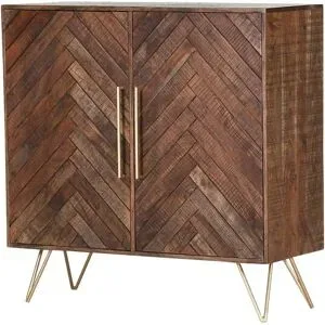Höffner Sideboard  Cancun ¦ braun ¦ Maße (cm): B: 100 H: 100 T: 43.0