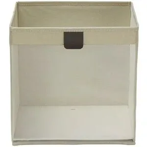 Höffner Aufbewahrungsbox faltbar   ¦ creme ¦ Maße (cm): B: 30 H: 30 T: 30.0