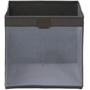 Höffner Aufbewahrungsbox faltbar   ¦ schwarz ¦ Maße (cm): B: 30 H: 30 T: 30.0