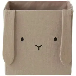 Höffner Aufbewahrungsbox faltbar   ¦ braun ¦ Polyester,Pappe ¦ Maße (cm): B: 28 H: 28 T: