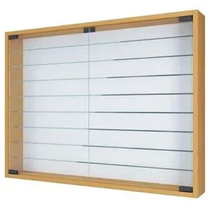Höffner Hängevitrine  Mandosa ¦ holzfarben ¦ Maße (cm): B: 80 H: 60