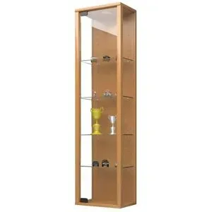 Höffner Hängevitrine  Stano ¦ holzfarben ¦ Maße (cm): B: 33 H: 113 T: 18.0
