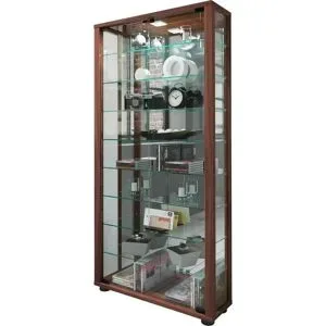 Höffner Vitrine  Lumo ¦ holzfarben ¦ Maße (cm): B: 59 H: 114,8 T: 18.0