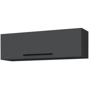 Höffner Hängeregal  Arila ¦ grau ¦ Maße (cm): B: 95 H: 30
