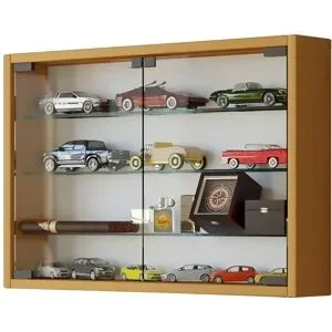 Höffner Hängevitrine  Mandosa ¦ holzfarben ¦ Maße (cm): B: 60 H: 40 T: 10.0